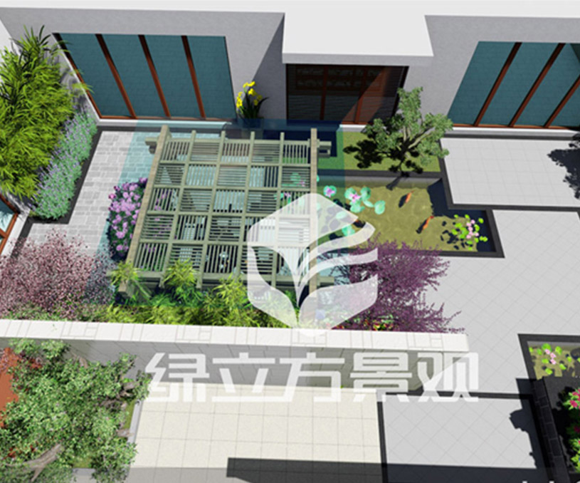 蘇州綠立方別墅庭院設計營銷型網站建設案例